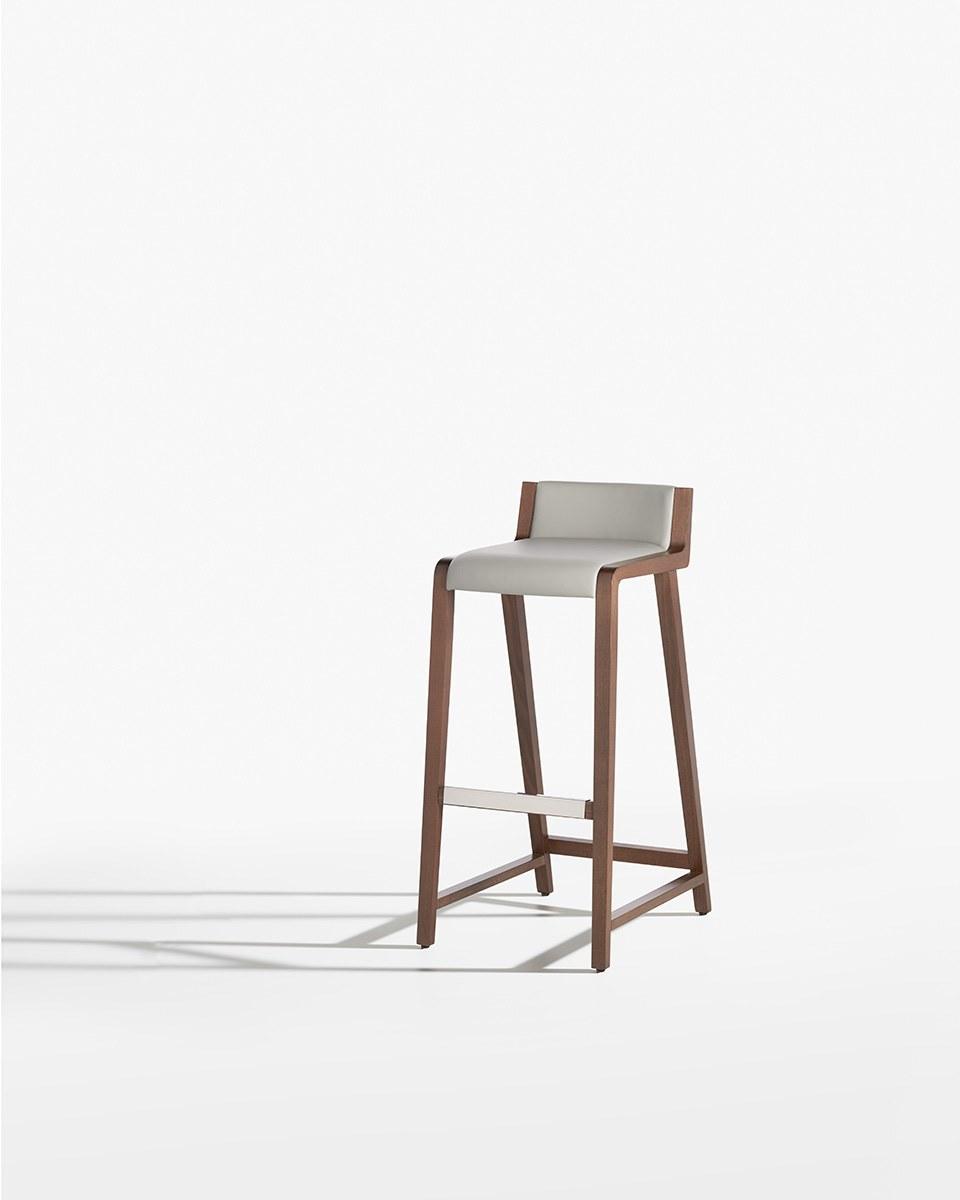 Stool with footrest | Linus by Potocco