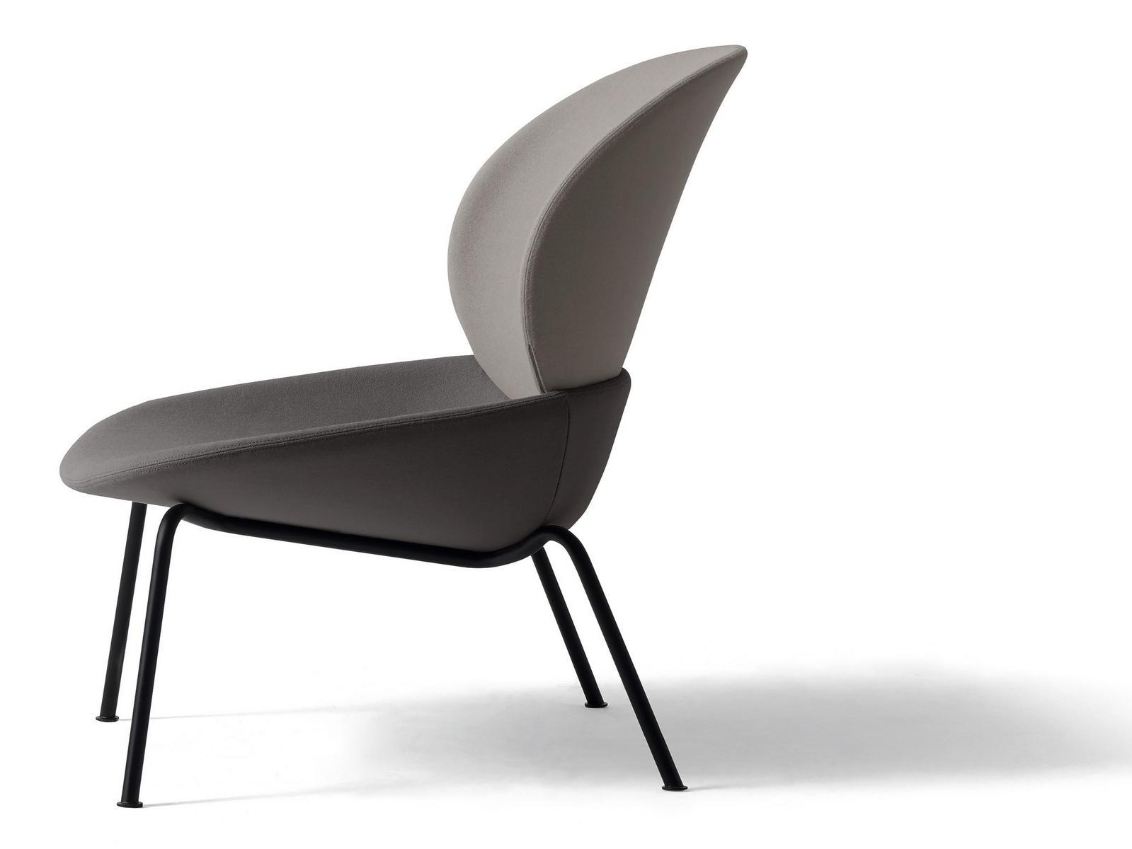Upholstered fabric easy chair | Tellin by Arflex