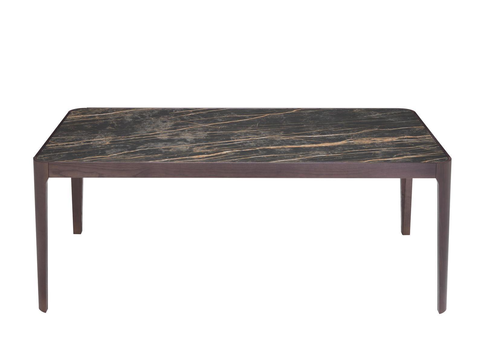 Extending rectangular ceramic table | Cross by Riflessi