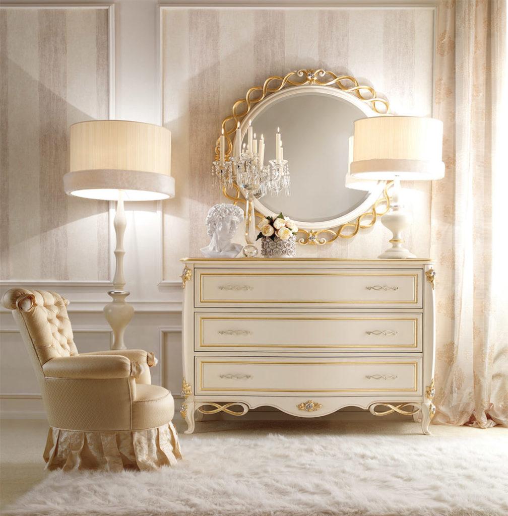 Solid wood bedroom set in a classic style | Forever by Signorini Coco