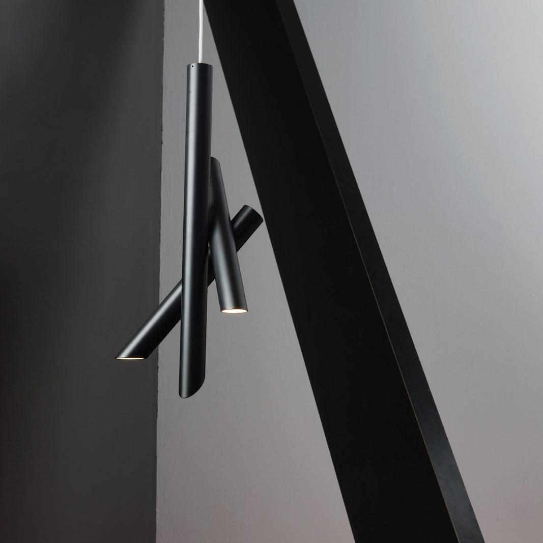 LED aluminium pendant lamp | Tubes 3 by Nemo