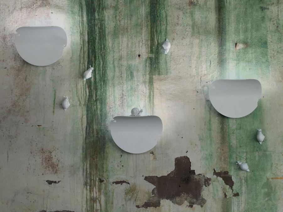 Aluminium wall lamp | Va.lentina by Karman