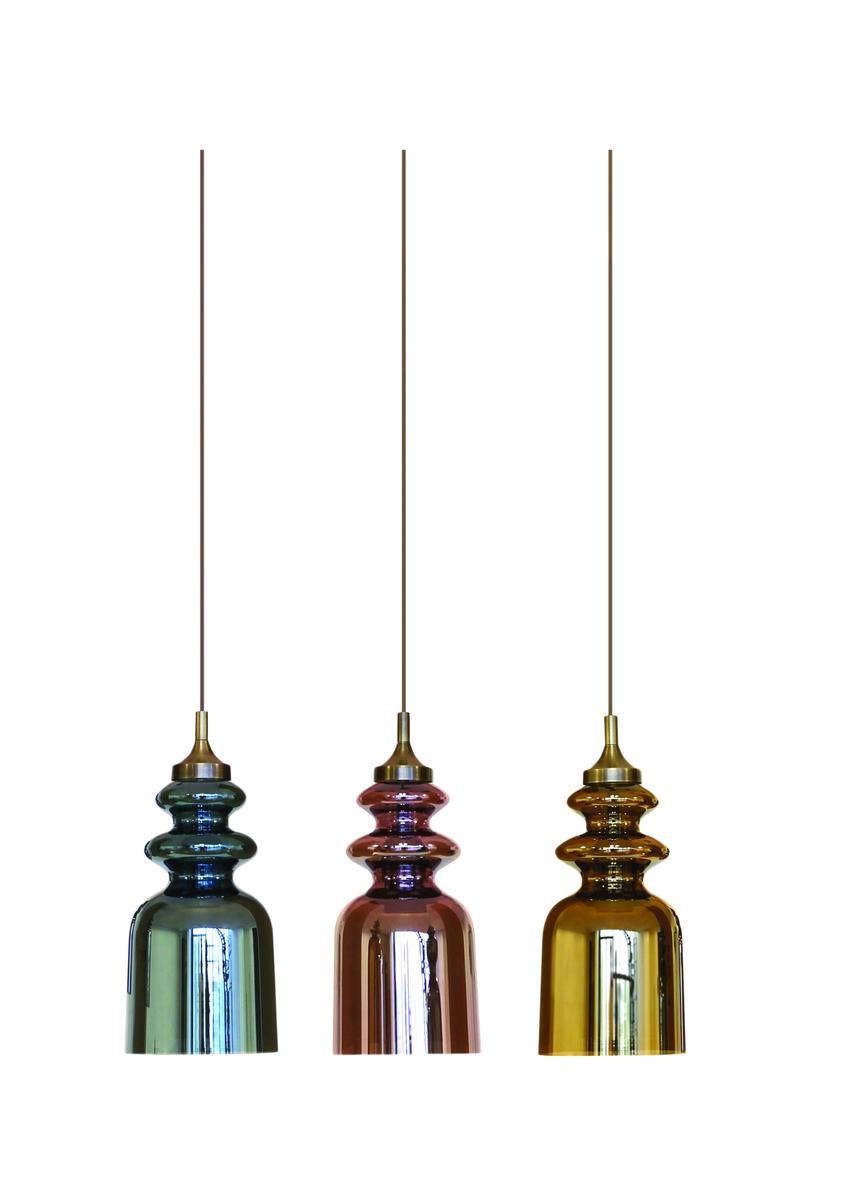 Blown glass pendant lamp | Messalina by Contardi