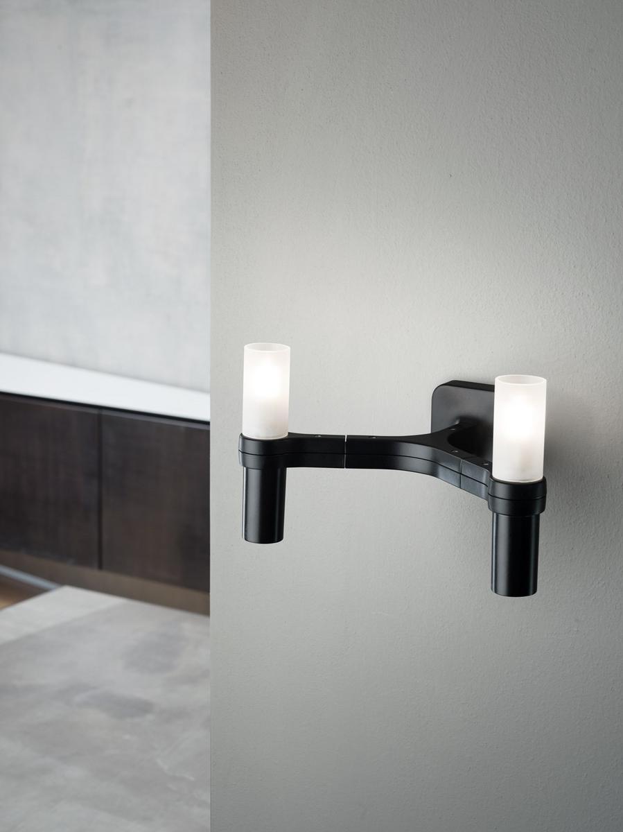 Die cast aluminium wall lamp | Crown by Nemo
