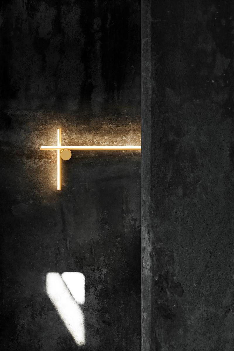 LED extruded aluminium wall lamp | Coordinates W2 by Flos