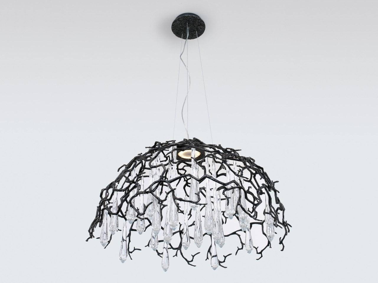 Handmade bronze pendant lamp | Aqua Ct3345/1 by Serip