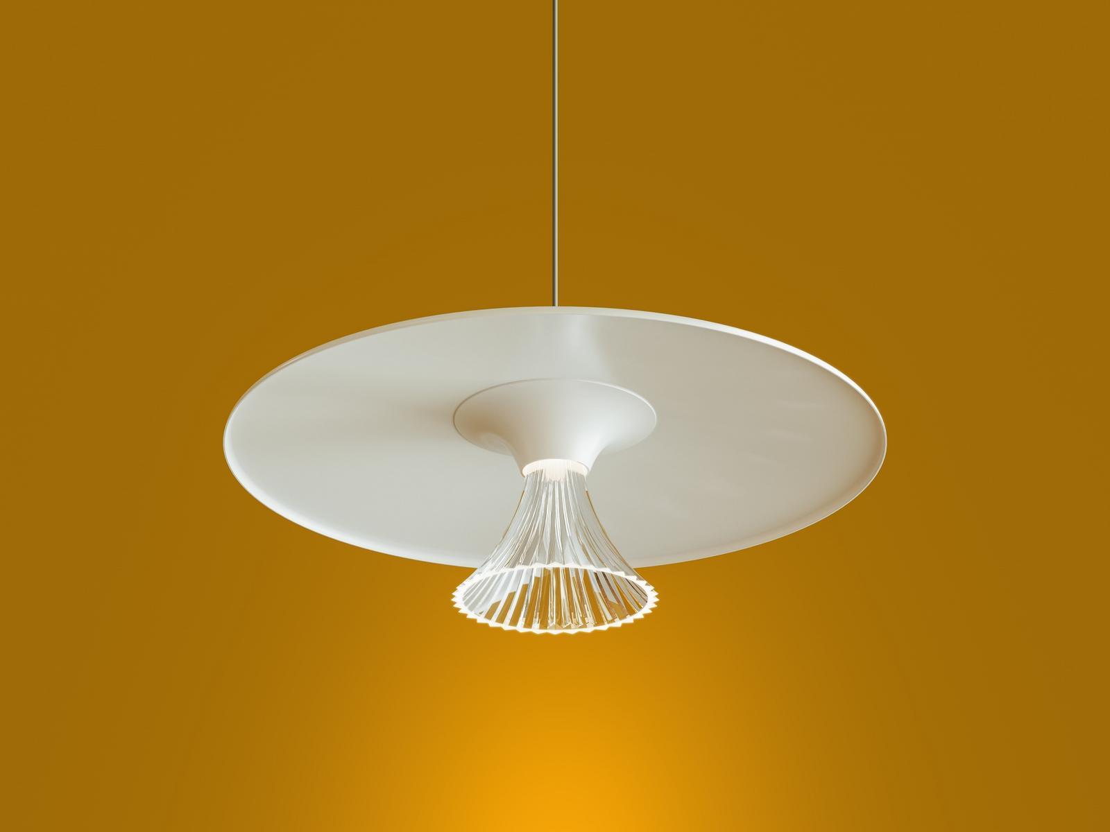 LED direct light methacrylate pendant lamp | Ipno by Artemide