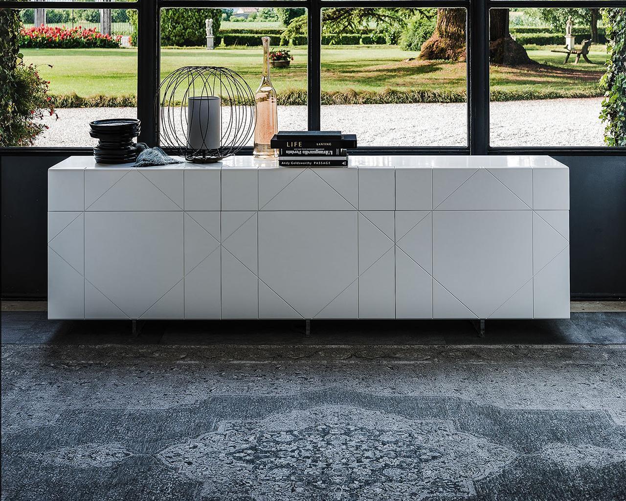 Rectangular cotton rug | Chennai by Cattelan Italia