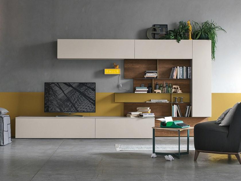Sectional storage wall | Unit A081 by Tomasella