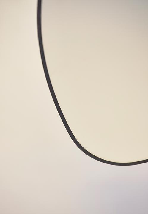 LED steel floor lamp with dimmer | Chiara by Flos