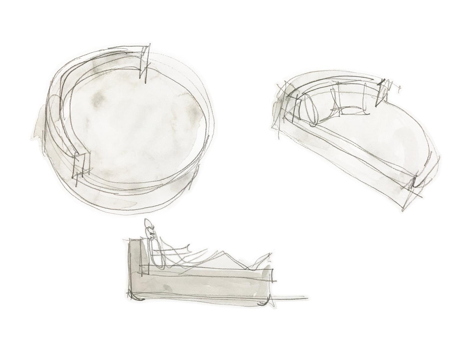 Round garden bed | Ulm by Vondom