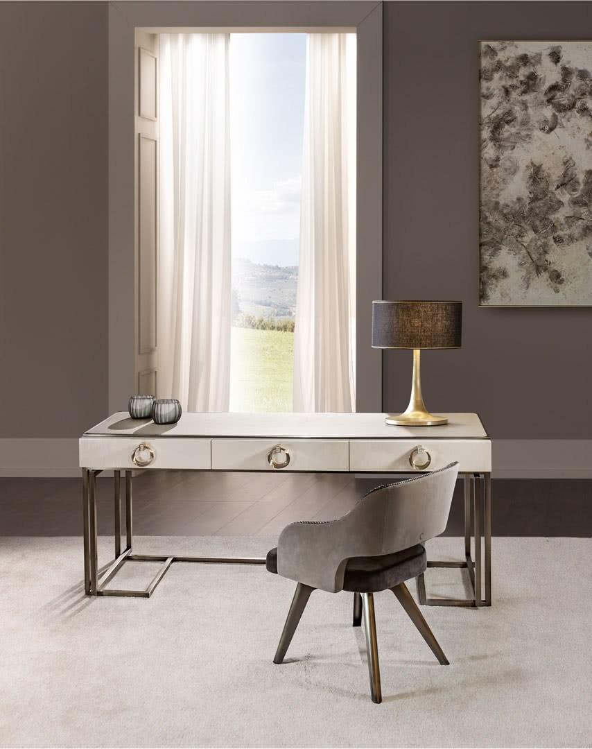 Wooden console table / writing desk | Voyage by Cantori