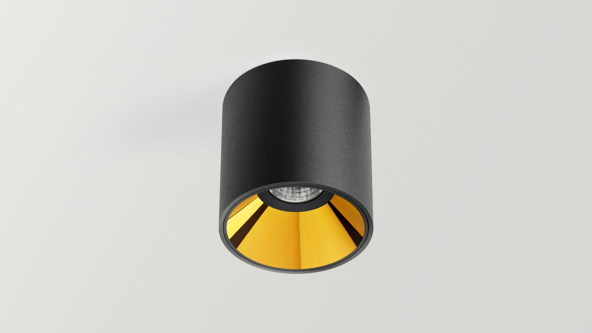 LED round ceiling aluminium spotlight | Shot Light M Surface by Arkoslight