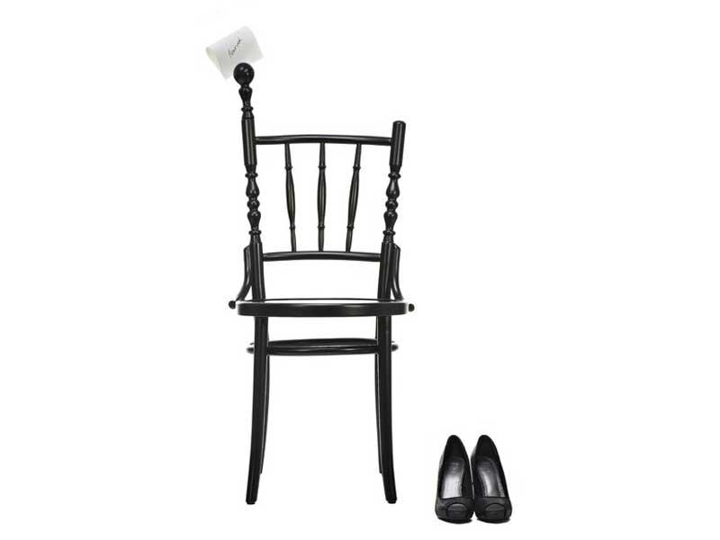 High-back wooden chair | Extension Chair by Moooi