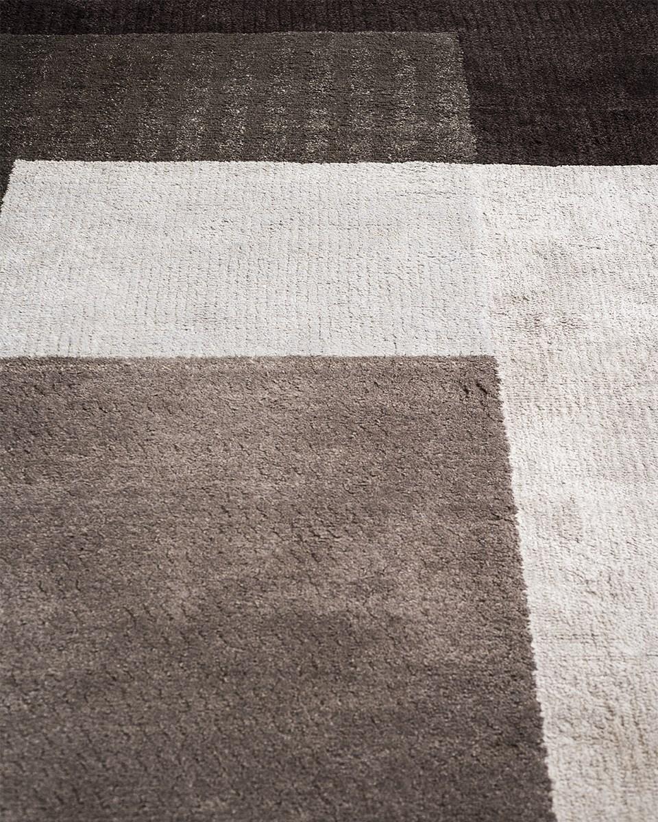 Handmade rectangular rug | Borderland by Baxter