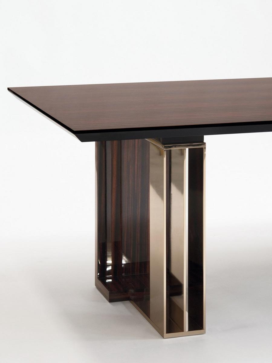 Rectangular wooden writing desk with drawers | Tycoon L by Capital Collection