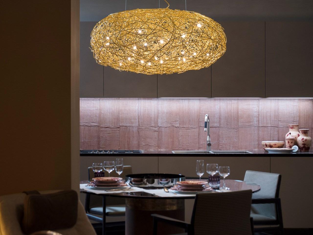 LED pendant lamp | Fil De Fer Ovale by Catellani & Smith