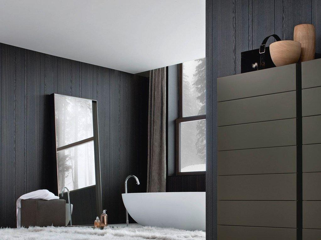 Rectangular framed mirror | Sara by Poliform