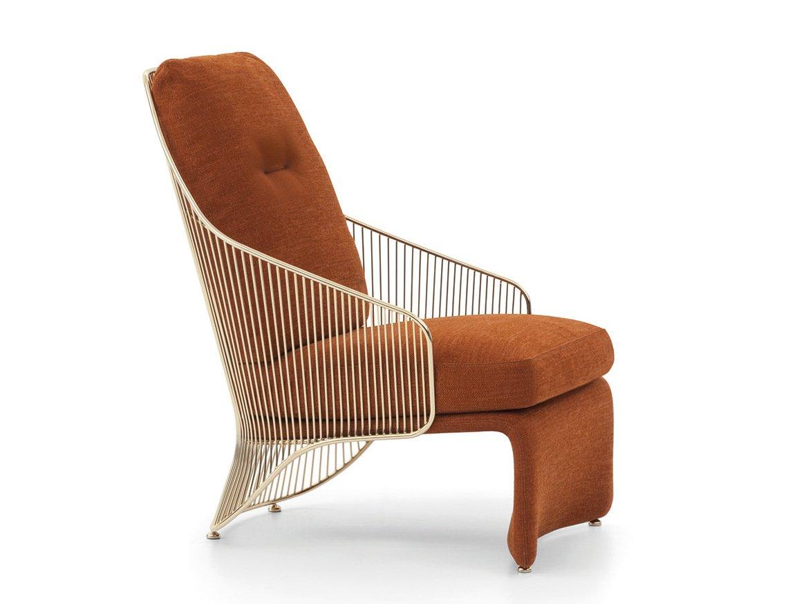 Bergere armchair | Colette by Minotti