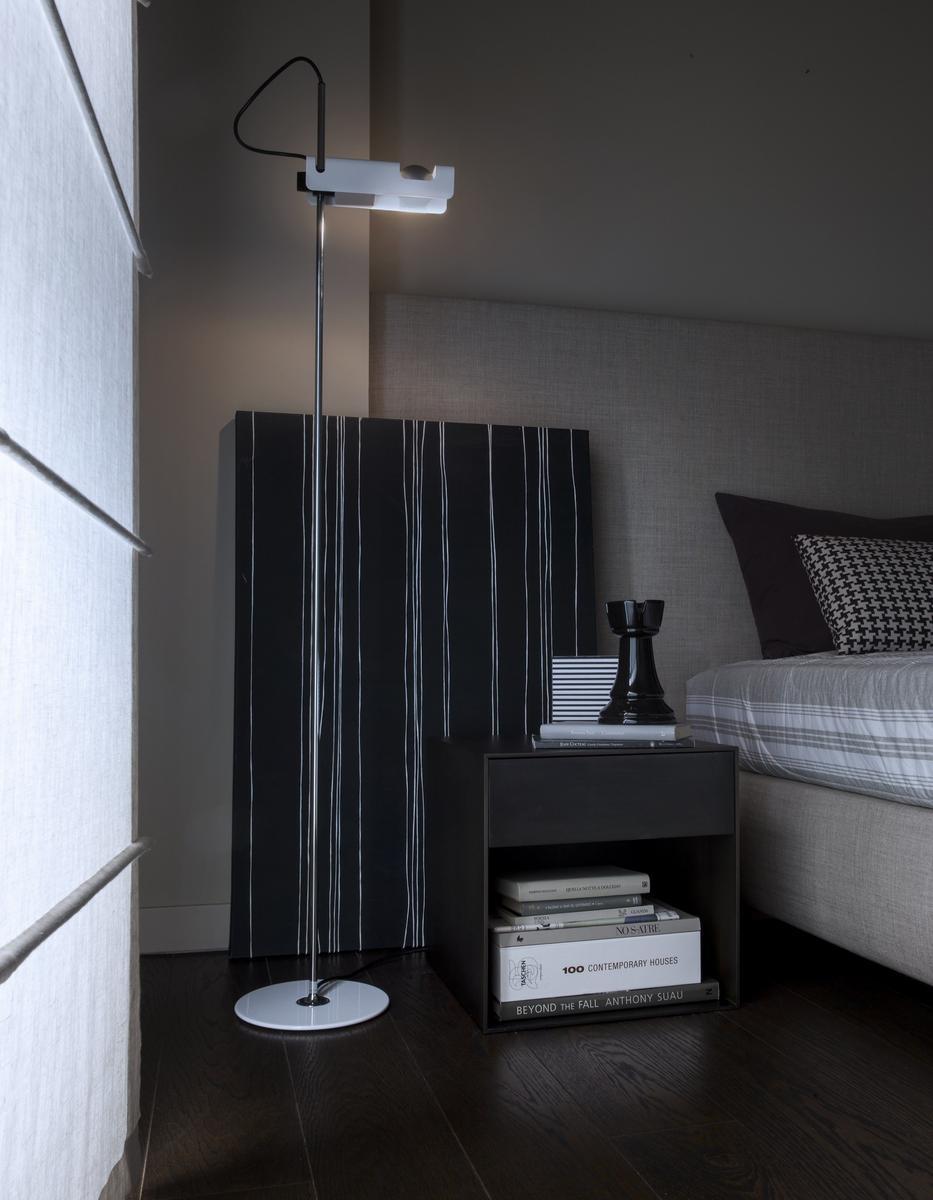 Direct light height-adjustable floor lamp | Spider - 3319 by Oluce