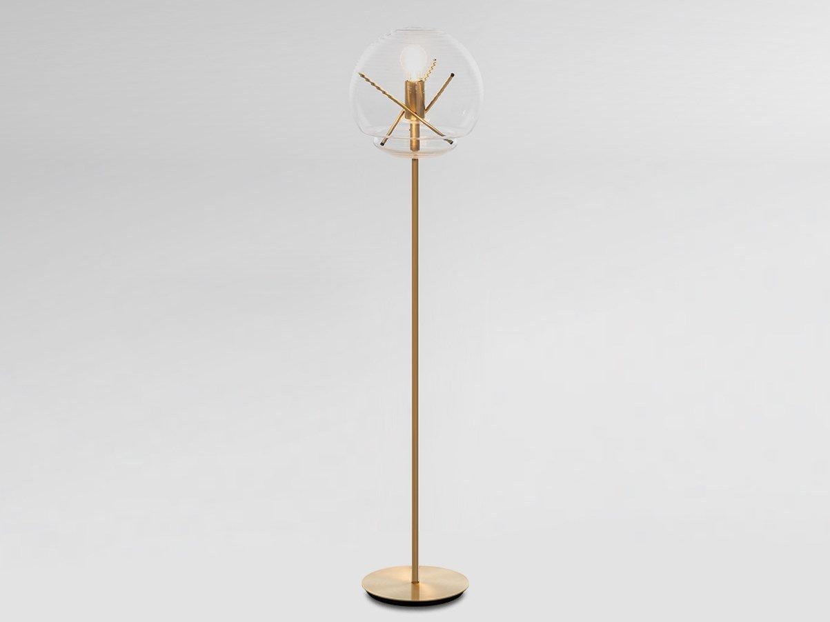 Glass floor lamp | Vitruvio by Artemide