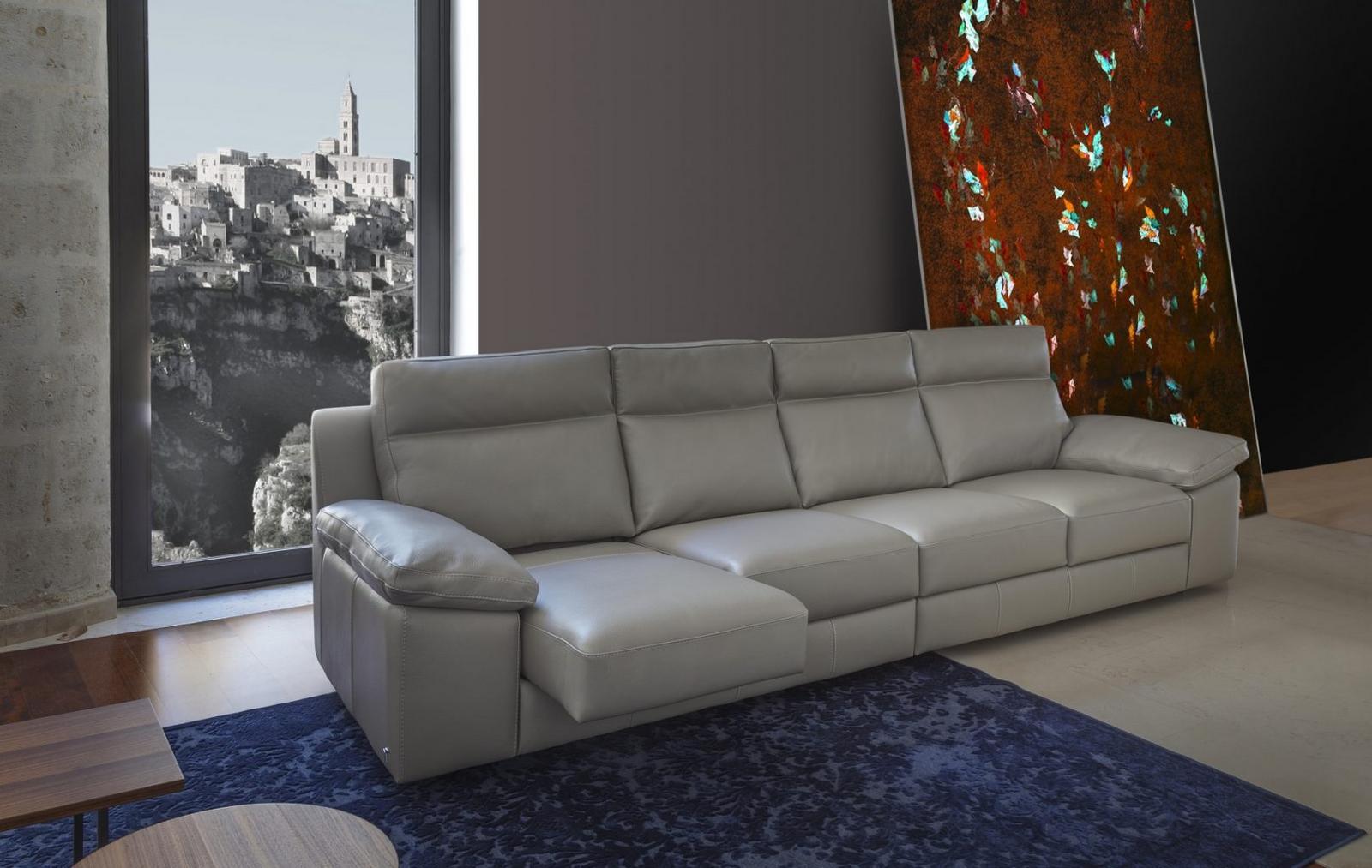 Corner leather sofa | Taylor by Calia Italia