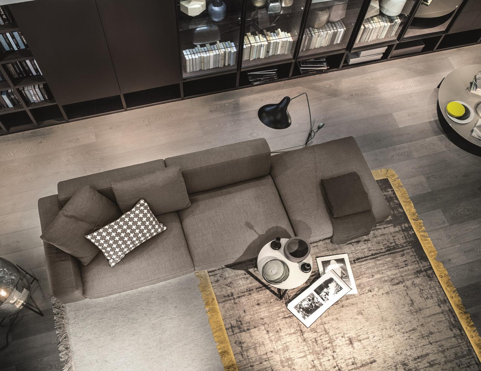 Fabric sofa | Yard by Lema