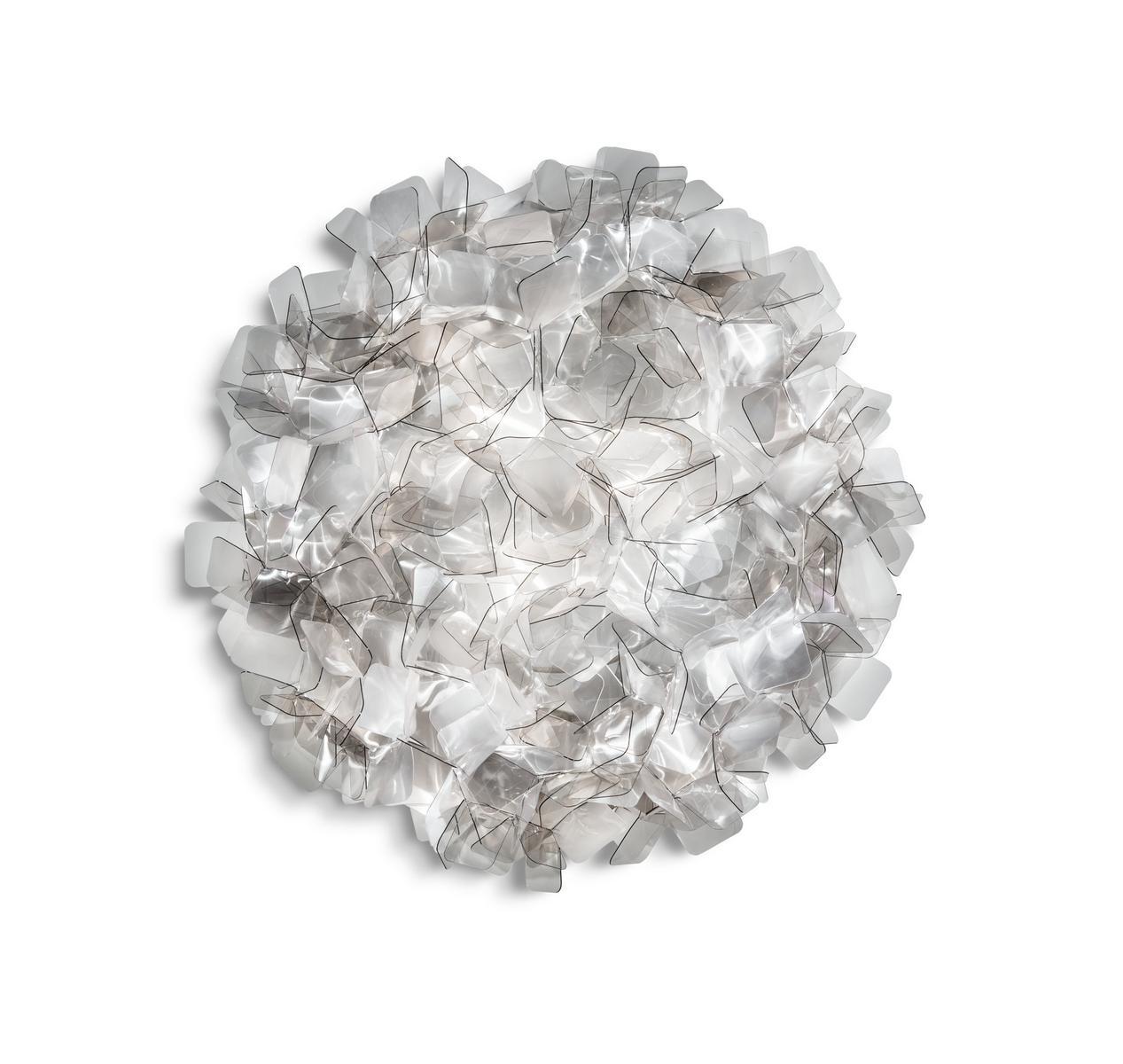 Lentiflex® and Cristalflex Fumé® wall lamp / ceiling lamp | Clizia Fumè Medium by Slamp