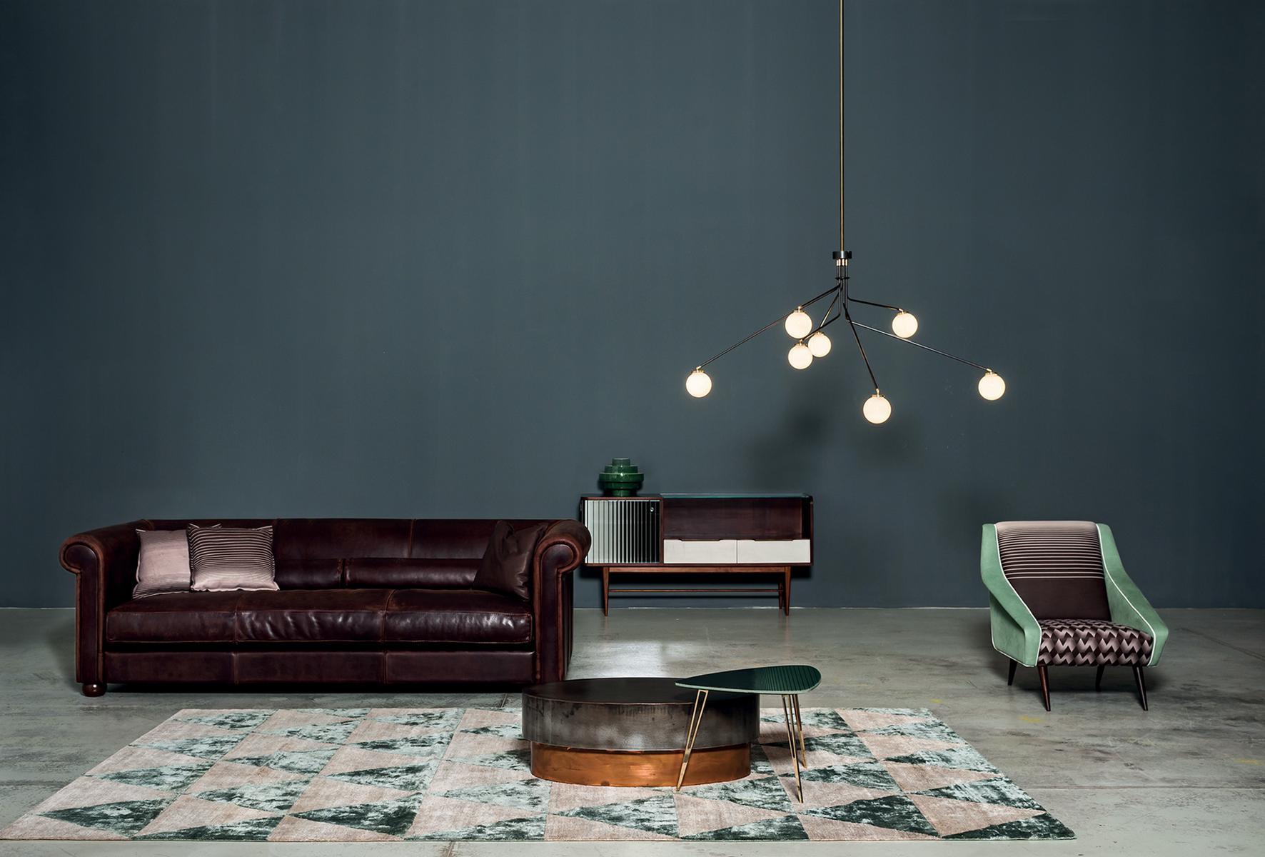 Leather sofa |  by Baxter