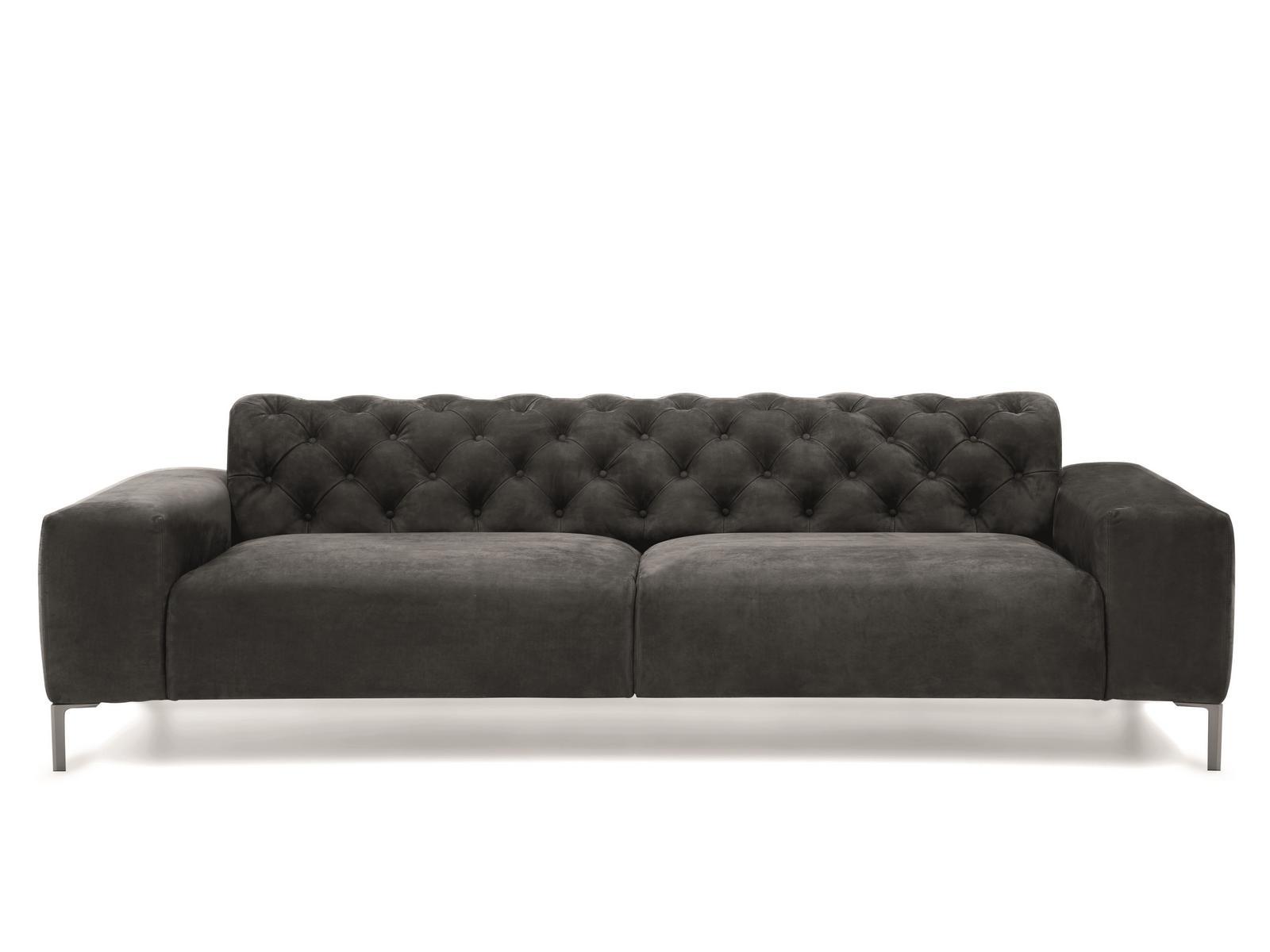 Tufted 3 seater sofa | Boston by Pianca