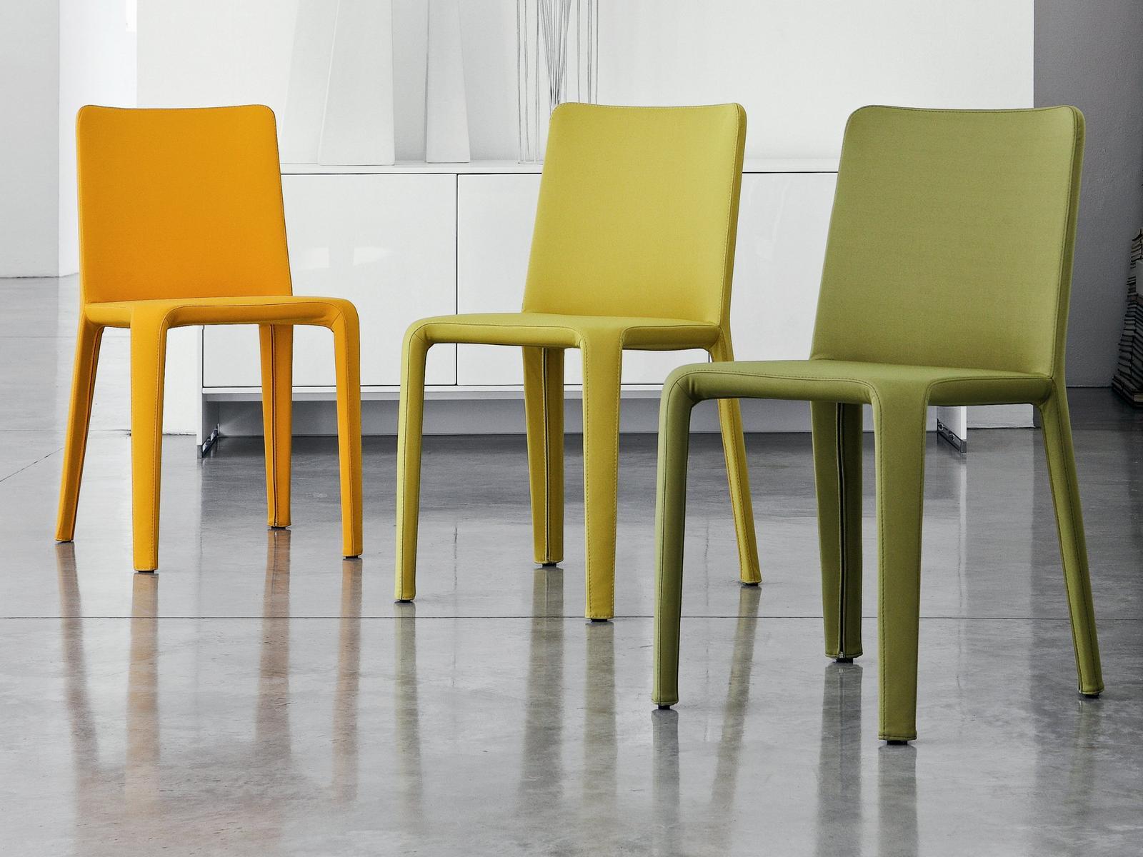 Upholstered chair | My Time by Bonaldo