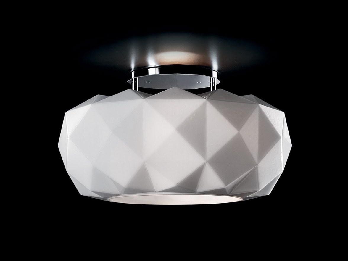 LED blown glass ceiling light | Deluxe Pl50 by Leucos
