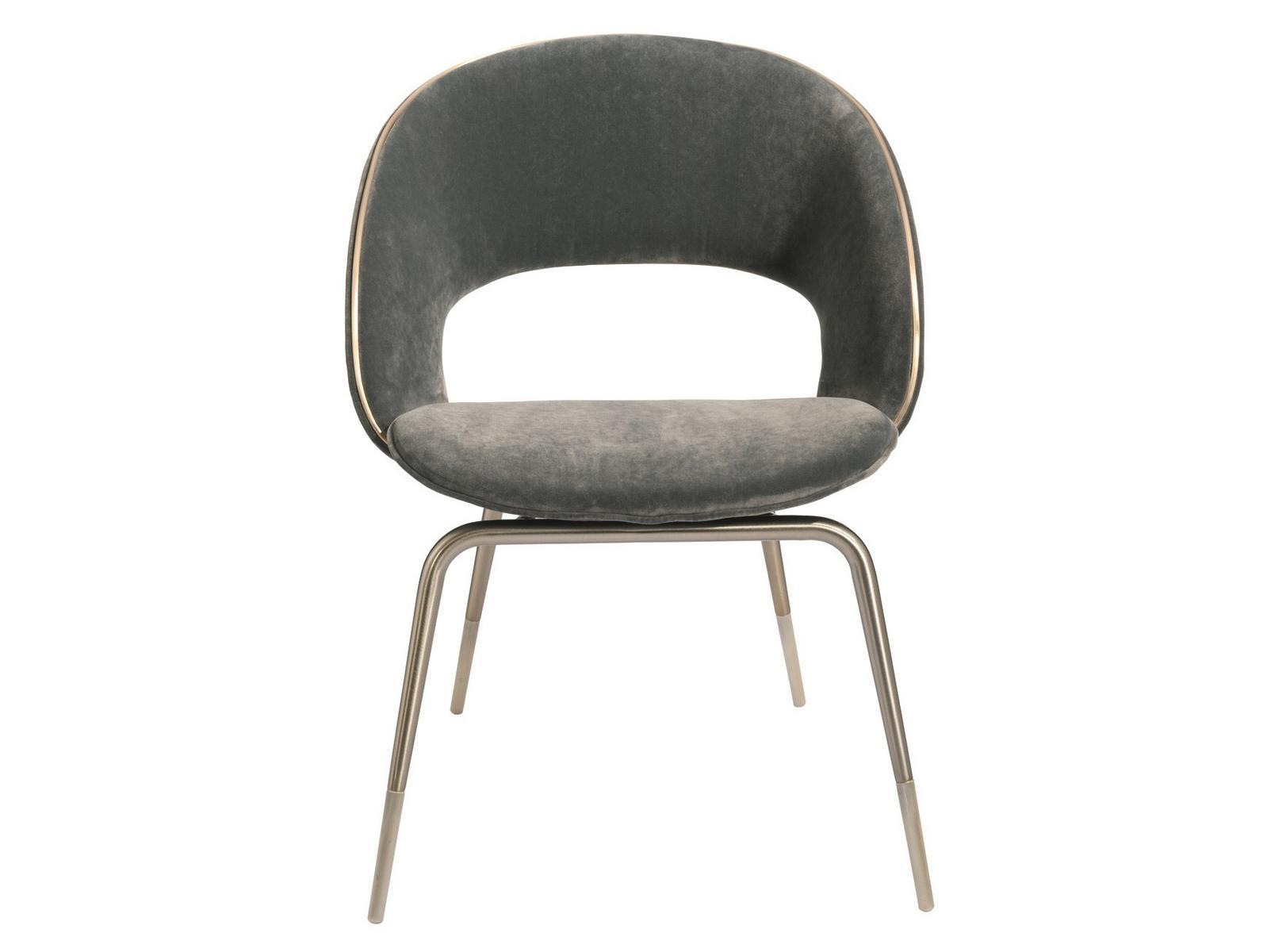 Fabric chair with integrated cushion | Kylo Framed by Visionnair