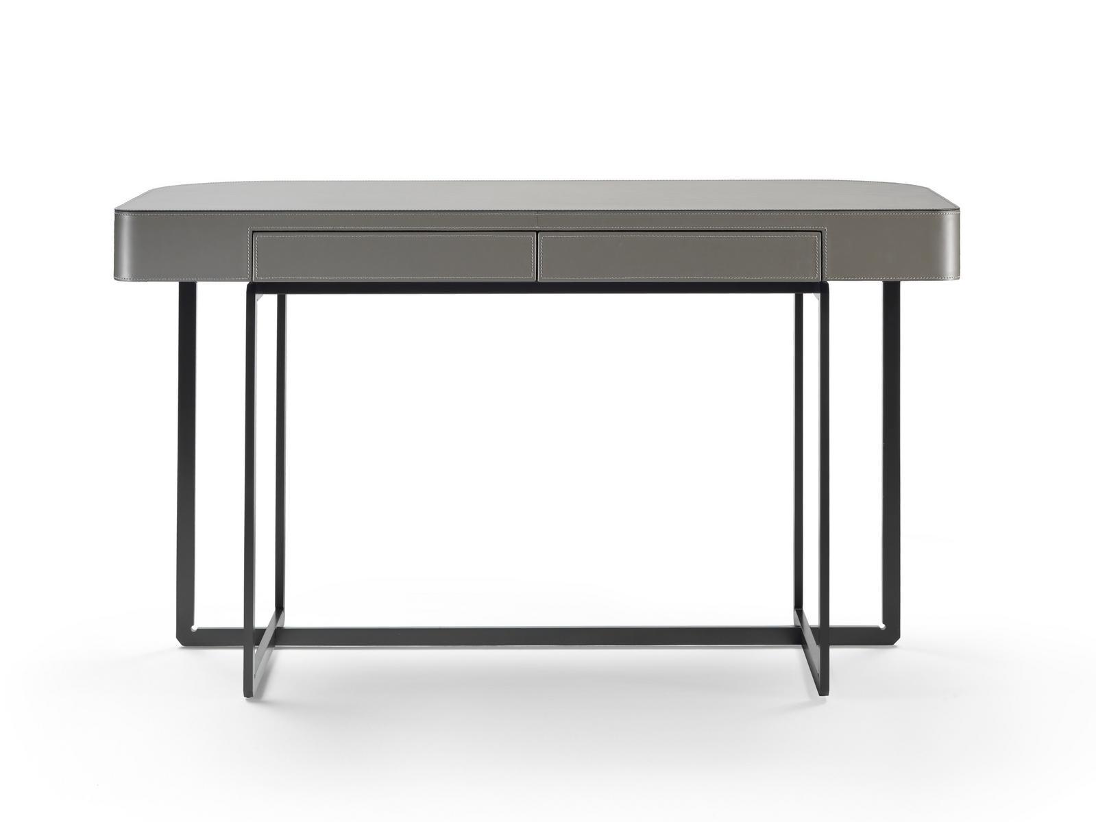 Rectangular writing desk with drawers | Marmaduke by Flexform