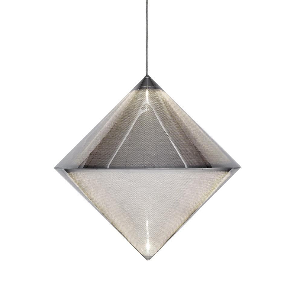 Metal pendant lamp with dimmer in a contemporary style | Top by Tom Dixon