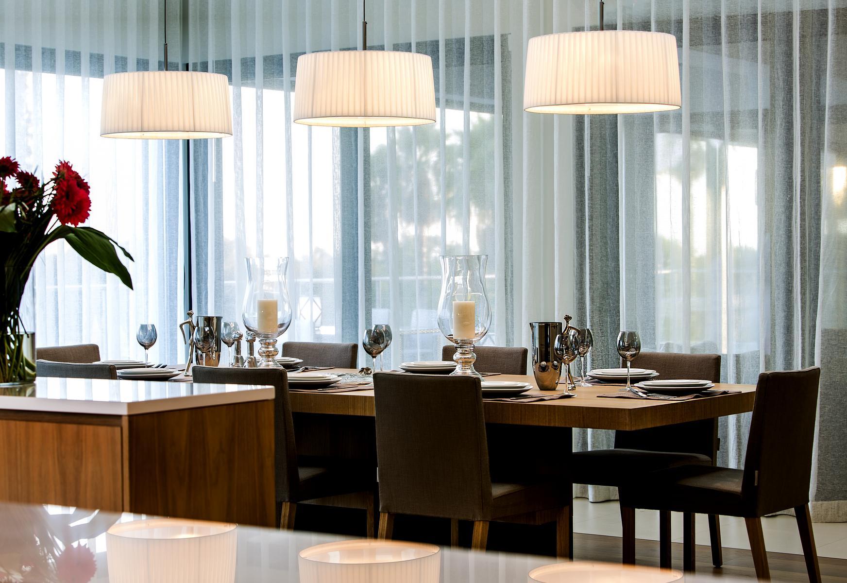 Fabric pendant lamp | Divina by Contardi