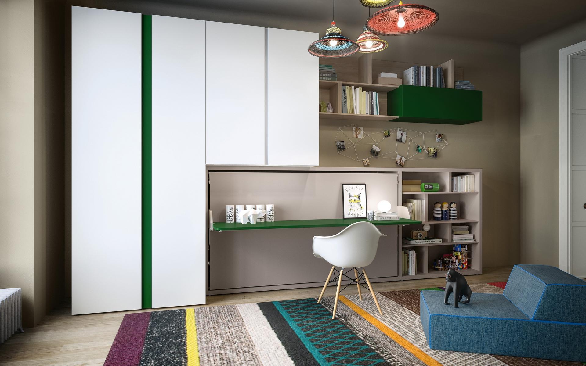 Pull-down single bed | Kali Board by CLEI