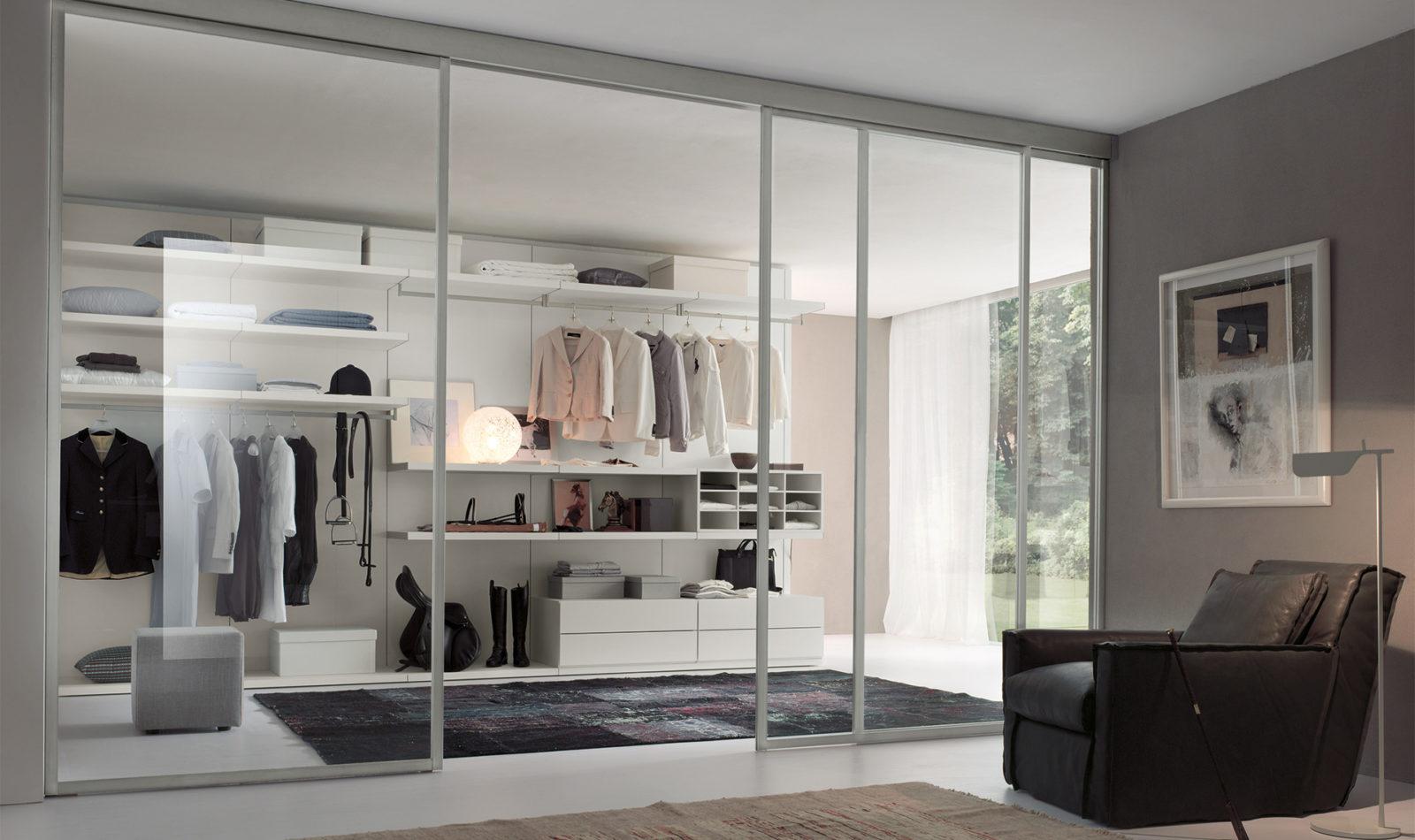 Corner melamine walk-in closet | Store by ALF Dafre