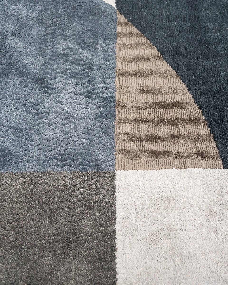 Handmade rectangular rug | Borderland by Baxter