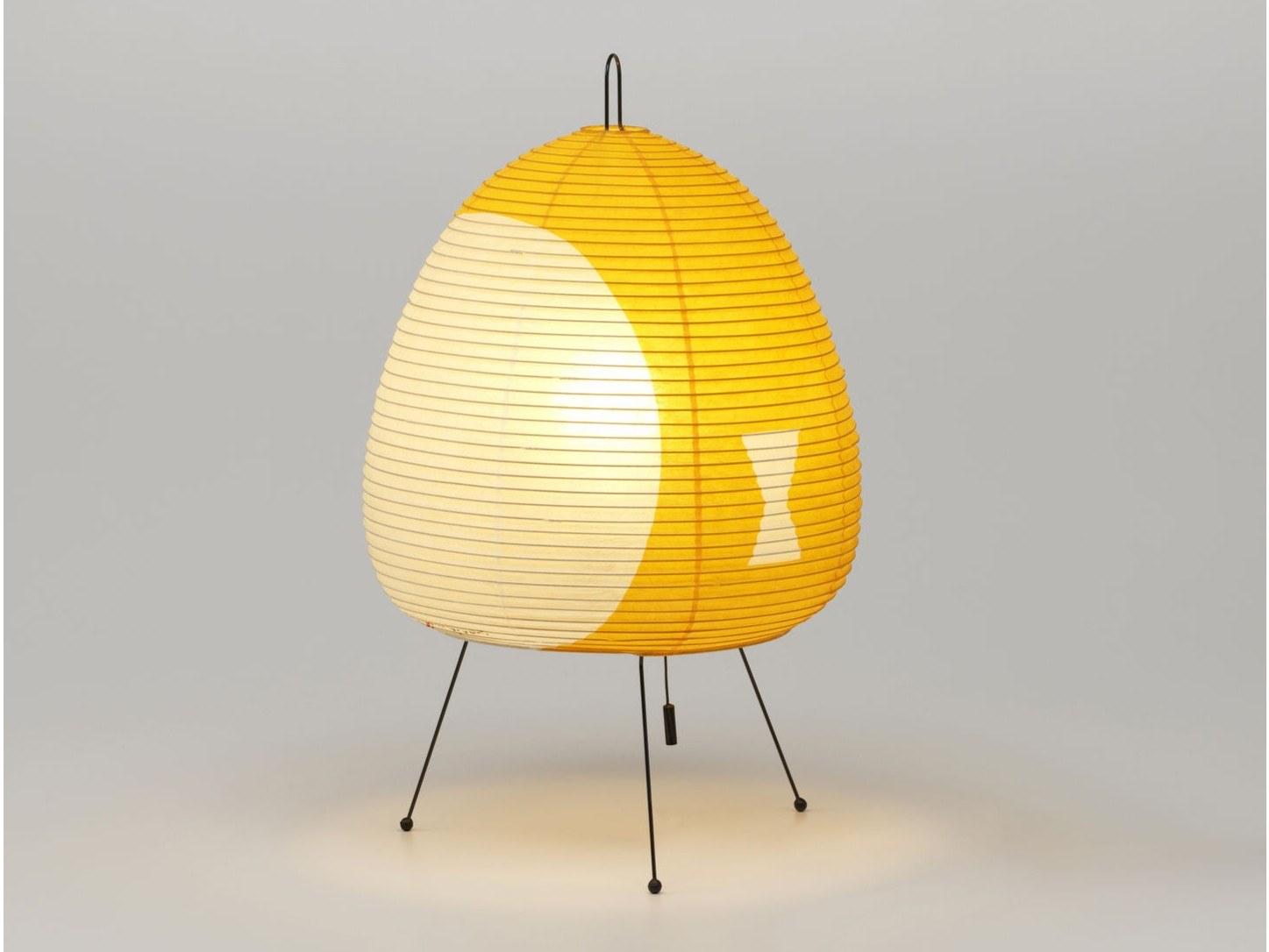Japanese paper table lamp | Akari 1ay by Vitra