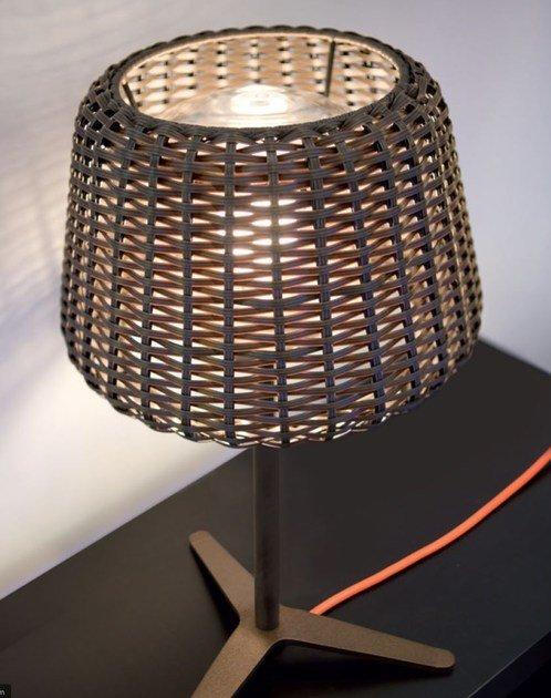 Rattan table lamp | Ralph by Panzeri