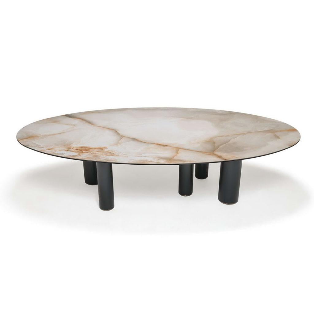 Rectangular metal table | Roll Keramik by Cattelan Italia