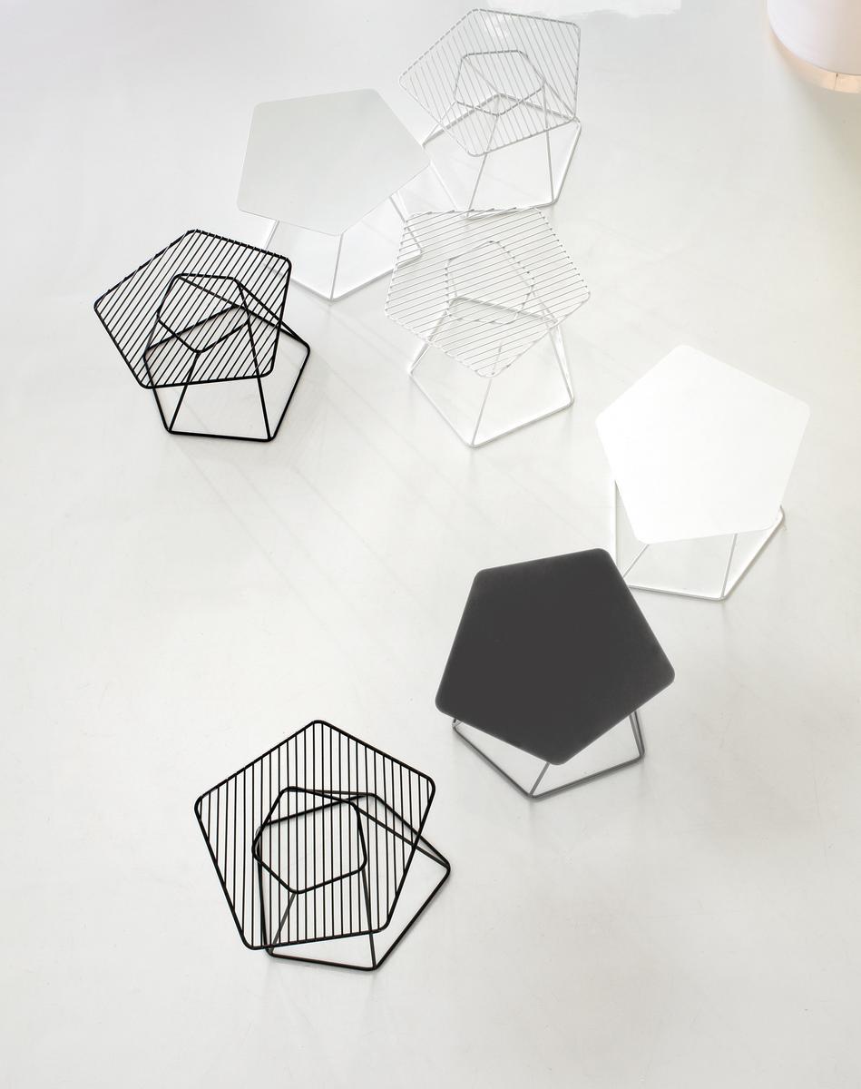 Steel coffee table | Tectonic by Bonaldo