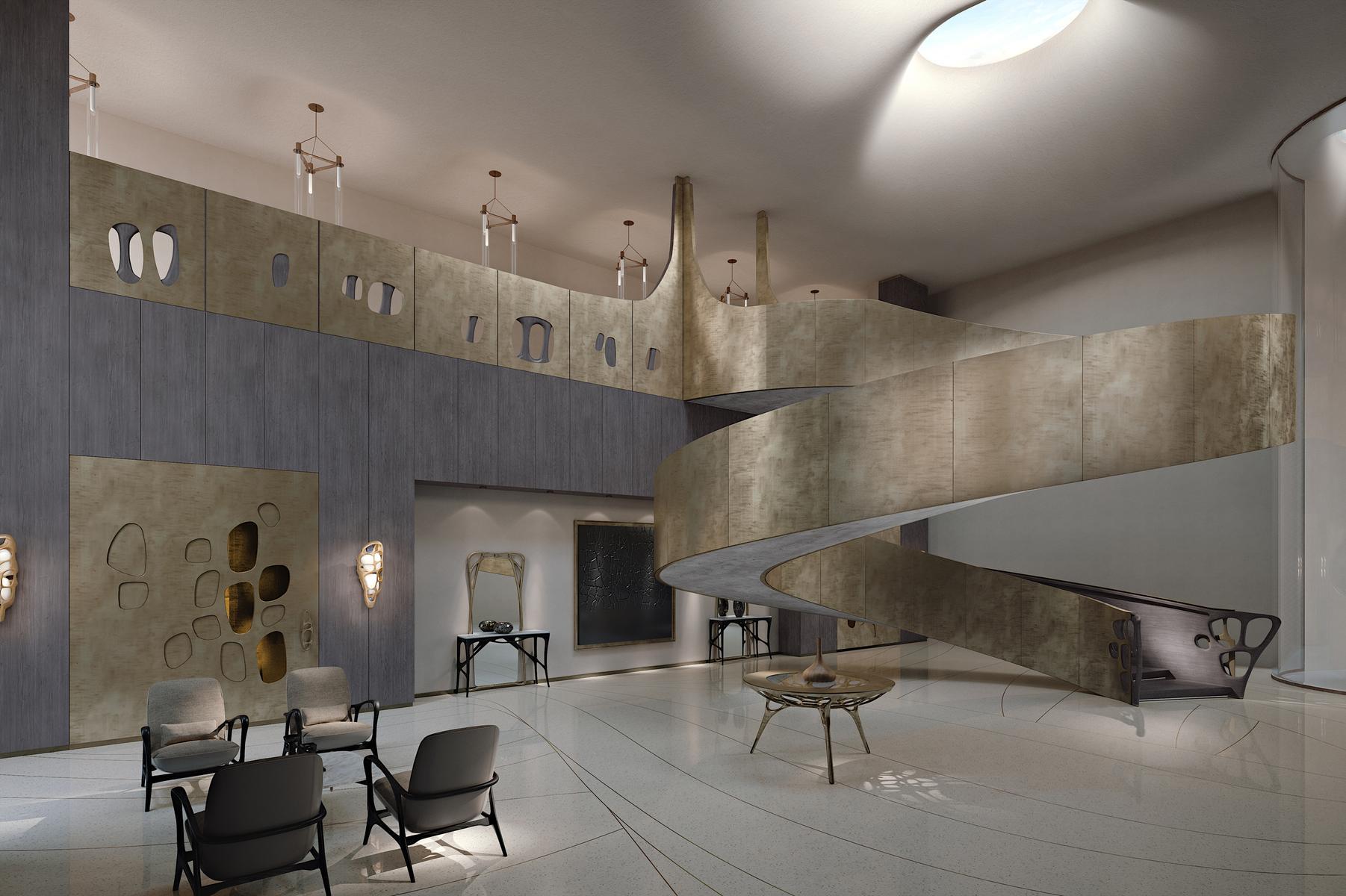 Rectangular ash console table | Febe by Ezio Bellotti