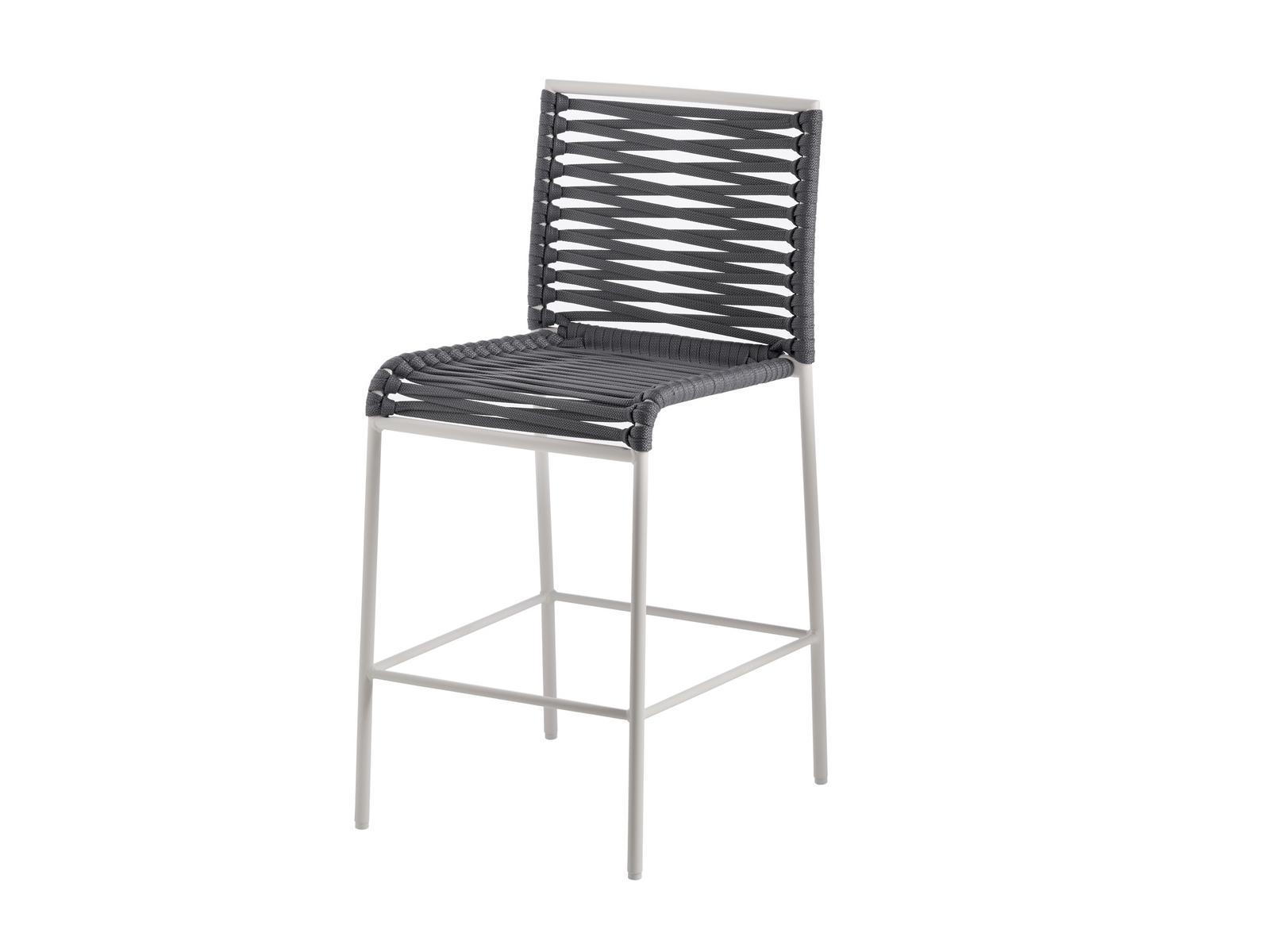 High stool with back | Aria by Potocco