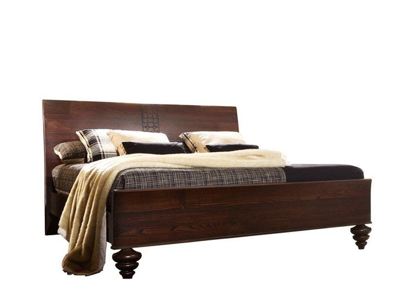 Wooden double bed | Fashion Time by Barnini Oseo