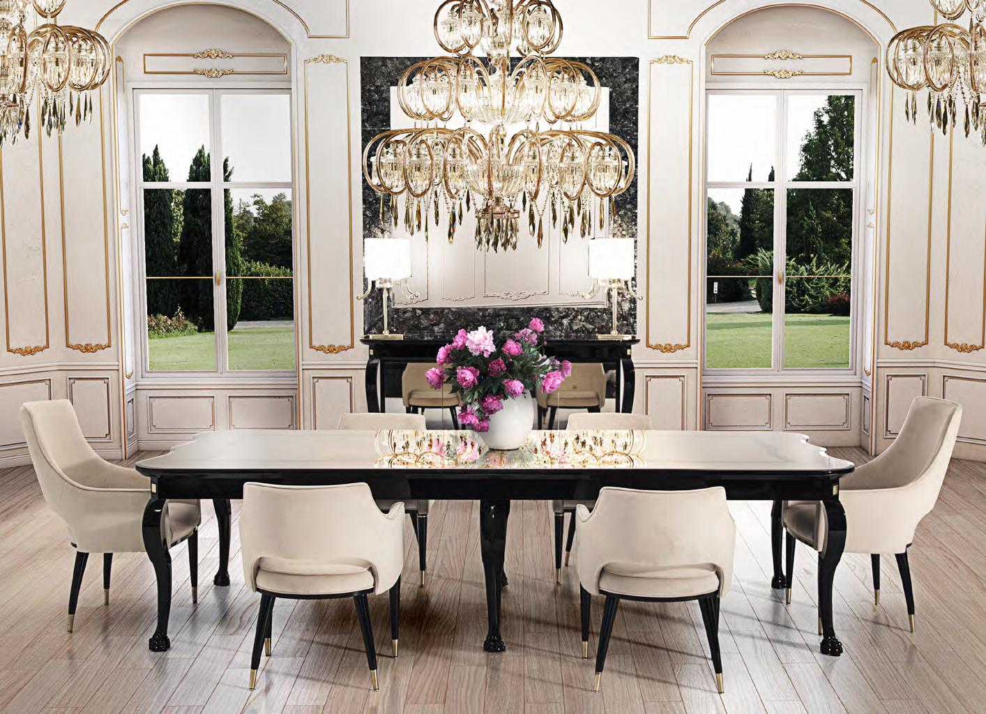 Upholstered velvet chair with armrests | Muzio by Formitalia