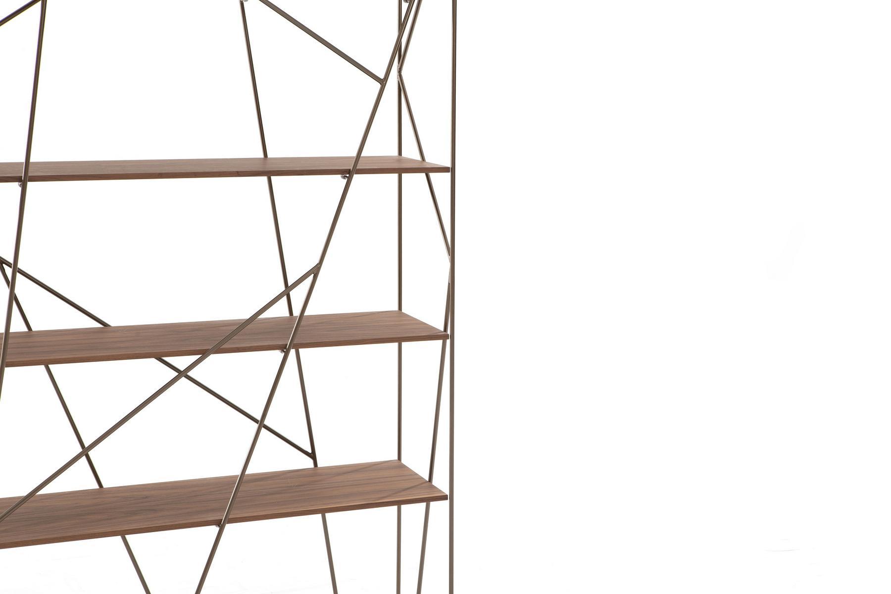 Open double-sided divider bookcase | Naviglio by Tonin Casa