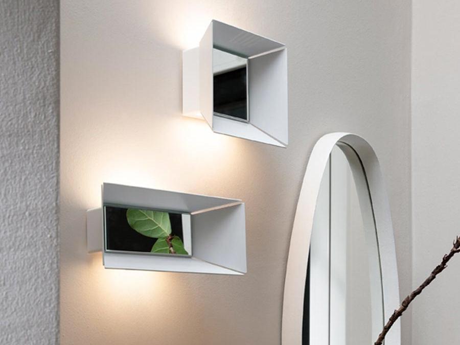 LED indirect light aluminium wall light | Narciso by Karman