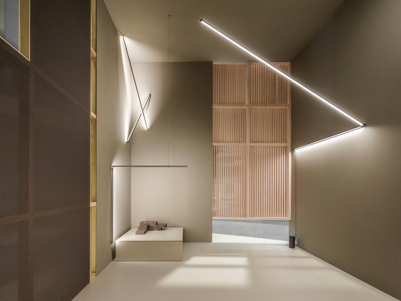 Aluminium linear lighting profile for LED modules | Sticks by Vibia